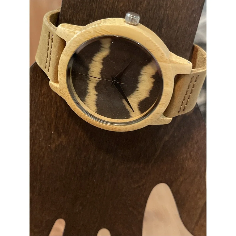 Wood Watch Unisex Wooden Watch -Needs Battery